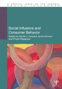 bokomslag Social Influence and Consumer Behavior