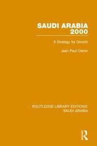 bokomslag Saudi Arabia 2000 (RLE Saudi Arabia)