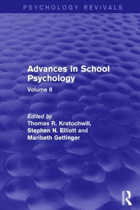 bokomslag Advances in School Psychology