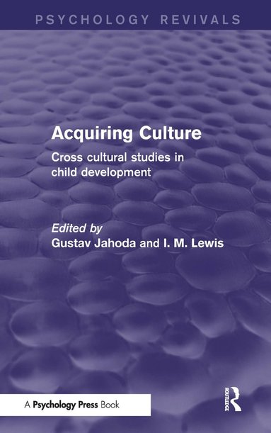 bokomslag Acquiring Culture (Psychology Revivals)