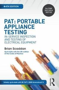 bokomslag PAT: Portable Appliance Testing