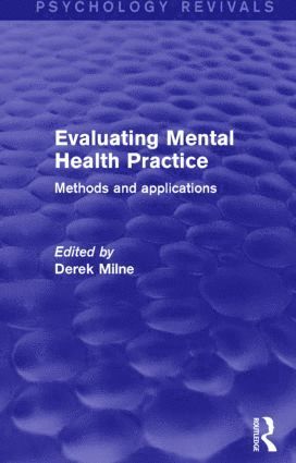 bokomslag Evaluating Mental Health Practice