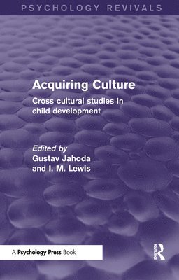 bokomslag Acquiring Culture (Psychology Revivals)