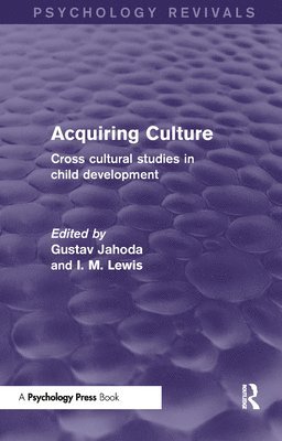 bokomslag Acquiring Culture (Psychology Revivals)