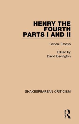 David Bevington - Henry IV, Parts I and II, Inbunden