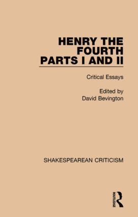 David Bevington, USA) Bevington, David (University of Chicago - Henry IV, Parts I and II, Inbunden