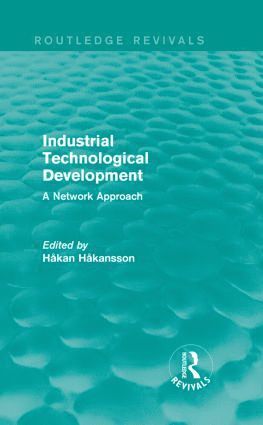 Industrial Technological Development (Routledge Revivals) 1