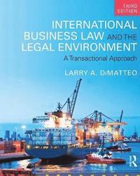 bokomslag International Business Law and the Legal Environment