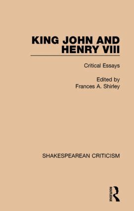 Frances A. Shirley - King John and Henry VIII, Häftad