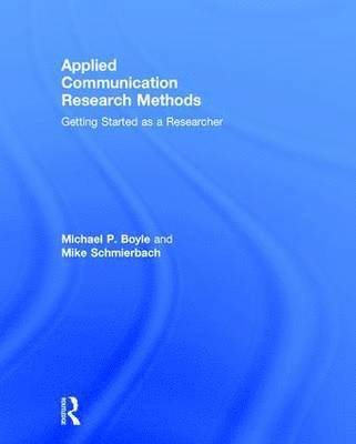 bokomslag Applied Communication Research Methods