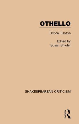 Susan Snyder - Othello, Inbunden