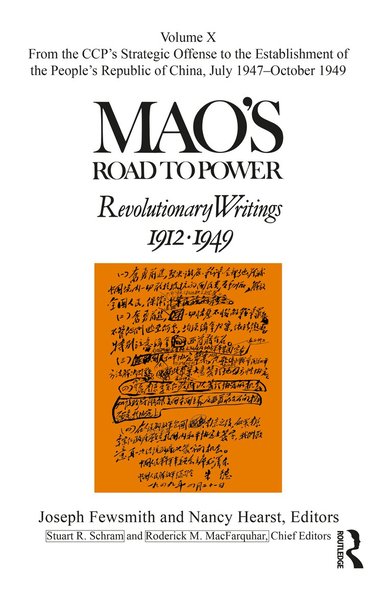 Nancy Hearst, Joseph Fewsmith - Mao's Road to Power, Inbunden