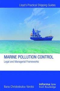 bokomslag Marine Pollution Control