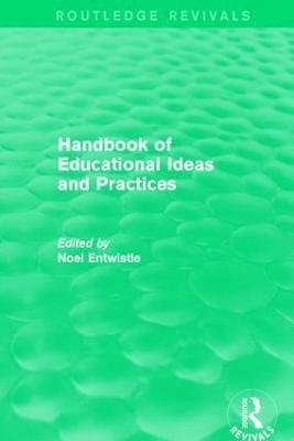 bokomslag Handbook of Educational Ideas and Practices (Routledge Revivals)