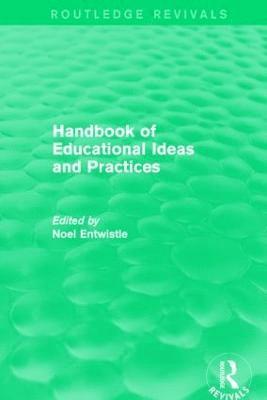 bokomslag Handbook of Educational Ideas and Practices (Routledge Revivals)