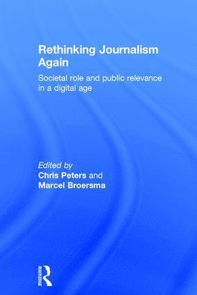 Rethinking Journalism Again