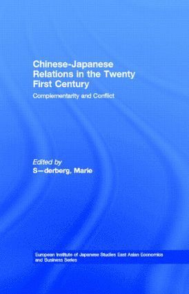 Marie Söderberg, Marie Soderberg - Chinese-Japanese Relations in the Twenty First Century, Häftad