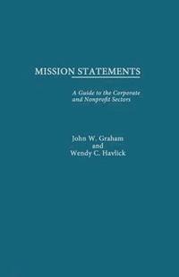 bokomslag Mission Statements
