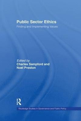 Noel Preston, Charles Sampford - Public Sector Ethics, Häftad