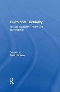 bokomslag Texts and Textuality