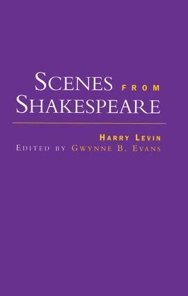 Harry Levin - Scenes from Shakespeare, Häftad