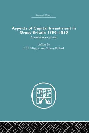 bokomslag Aspects of Capital Investment in Great Britain 1750-1850