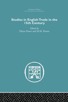 bokomslag Studies in English Trade in the 15th Century