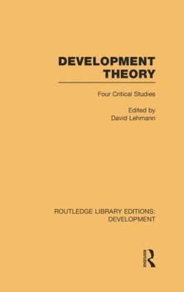 David Lehmann - Development Theory, Häftad