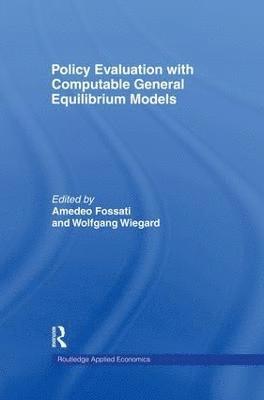 bokomslag Policy Evaluation with Computable General Equilibrium Models