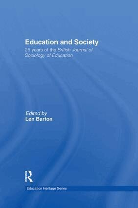 Len Barton - Education and Society, Häftad
