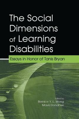 bokomslag The Social Dimensions of Learning Disabilities