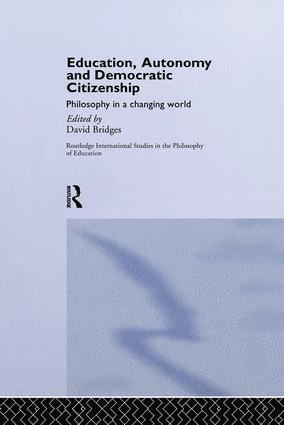 bokomslag Education, Autonomy and Democratic Citizenship