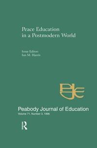 bokomslag Peace Education in a Postmodern World