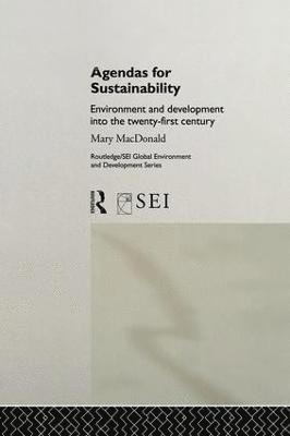 Agendas for Sustainability 1