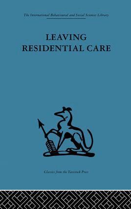 Jim Black, Paul Brearley, Penny Gutridge, Gwyneth Roberts - Leaving Residential Care, Häftad