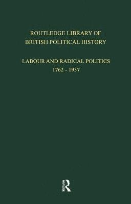 bokomslag Routledge Library of British Political History