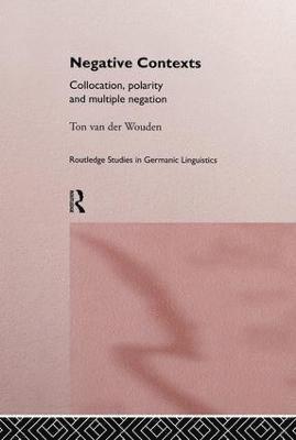Ton van der Wouden, Ton Van Der Wouden, Ton van der Wouden - Negative Contexts, Häftad