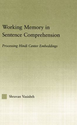 bokomslag Working Memory in Sentence Comprehension