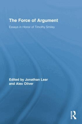 Jonathan Lear, Alex Oliver - Force of Argument, Häftad