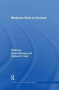 bokomslag Medieval Texts in Context