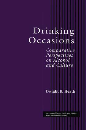 Dwight B. Heath - Drinking Occasions, Häftad