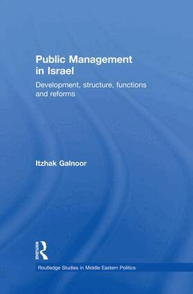 Itzhak Galnoor - Public Management in Israel, Häftad