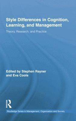 Stephen Rayner, Eva Cools - Style Differences in Cognition, Learning, and Management, Häftad
