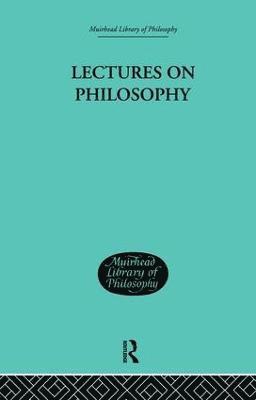 Lectures on Philosophy 1