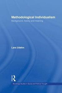 bokomslag Methodological Individualism