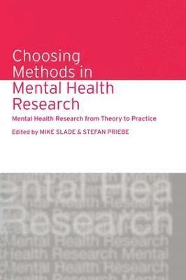 bokomslag Choosing Methods in Mental Health Research