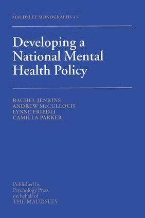 Developing a National Mental Health Policy 1