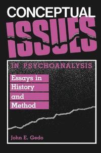 bokomslag Conceptual Issues in Psychoanalysis