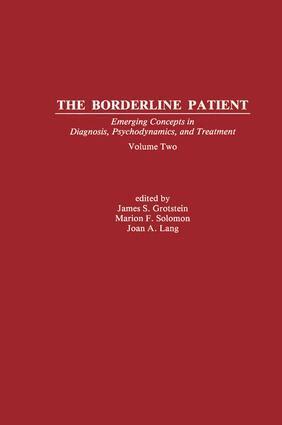James S. Grotstein, Marion F. Solomon, Joan A. Lang - Borderline Patient, Häftad
