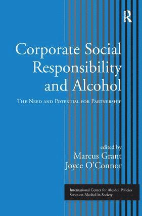 bokomslag Corporate Social Responsibility and Alcohol